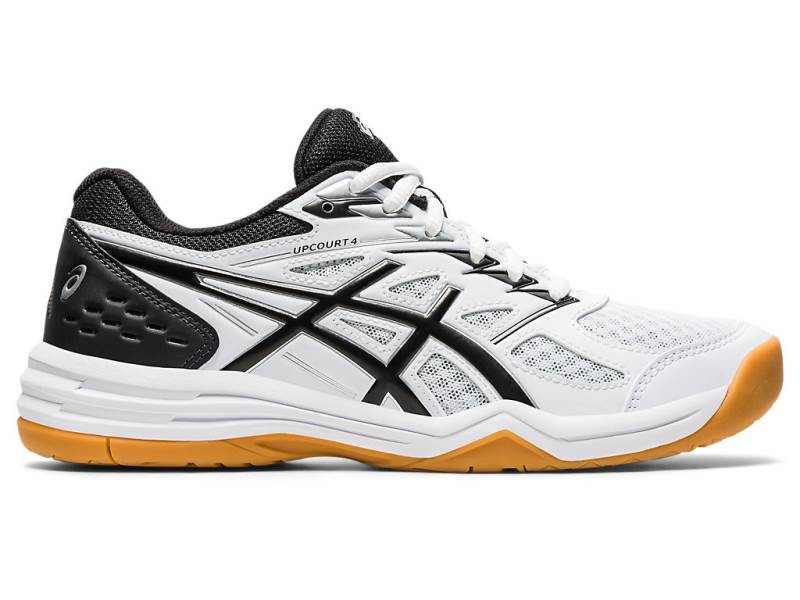 Sapatos De Voleibol Asics UPCOURT 4 Mulher Branco, 1541A837.436